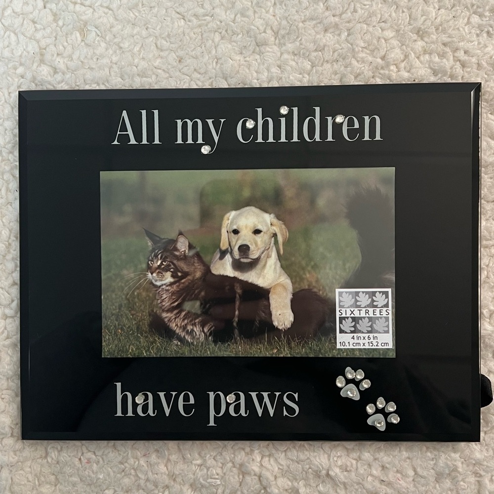 Sixtrees " Have Paws" Photo Frame - Picture 2 of 4